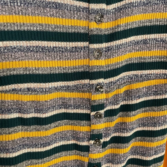 NWOT Body con midi striped dress - Picture 4 of 4